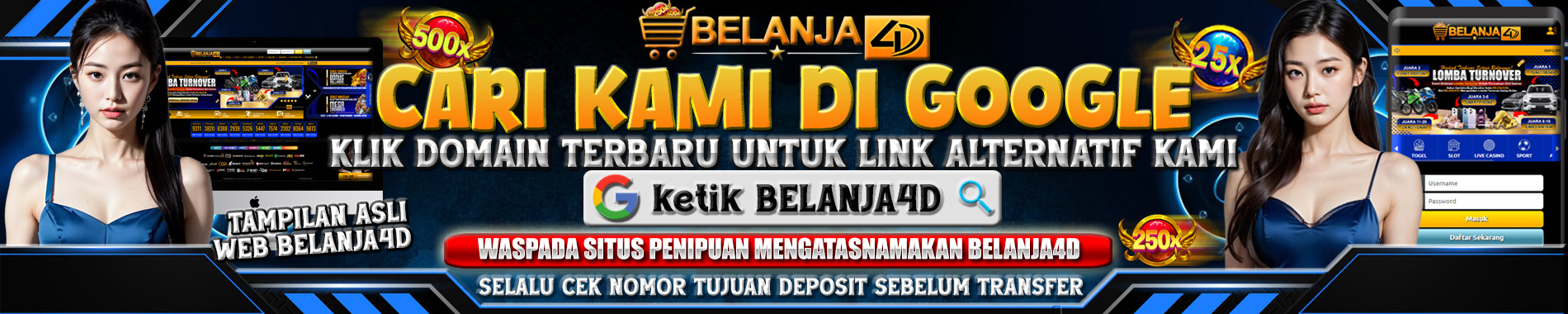 LINK ALTERNATIF SITUS SLOT BELANJA4D